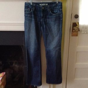 GAP Straight Bootcut Distressed Jeans - Sz 6A